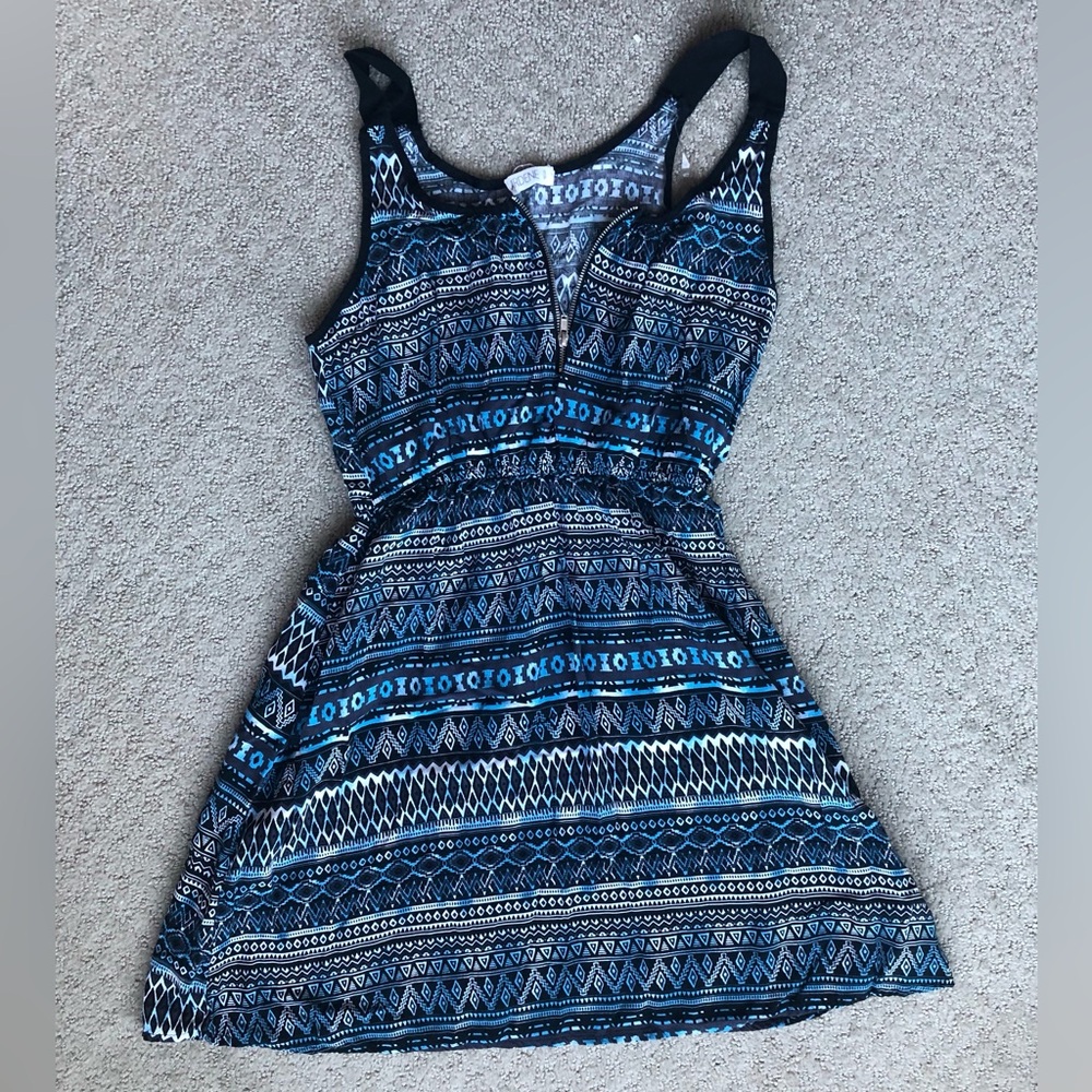 S Blue Dress